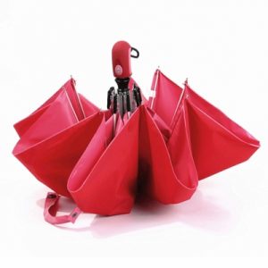 Ô tự động ESPRIT màu đỏ mận cho nữ